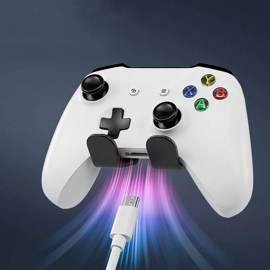 1pc Controller Wall Mount Holder For PS 5/PS 4/PS3/Switch Pro Strong Adhesive/Screw Upgraded Controller Stand Hanger With Anti-Slip Pad Universal