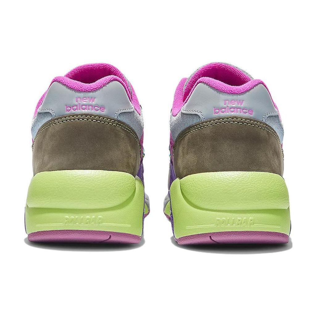 Stray Rats x New Balance 580 Дань 2007 года - Темно-зеленые Унисекс Кроссовки Зеленый Космический-Виноградный MT580ST2