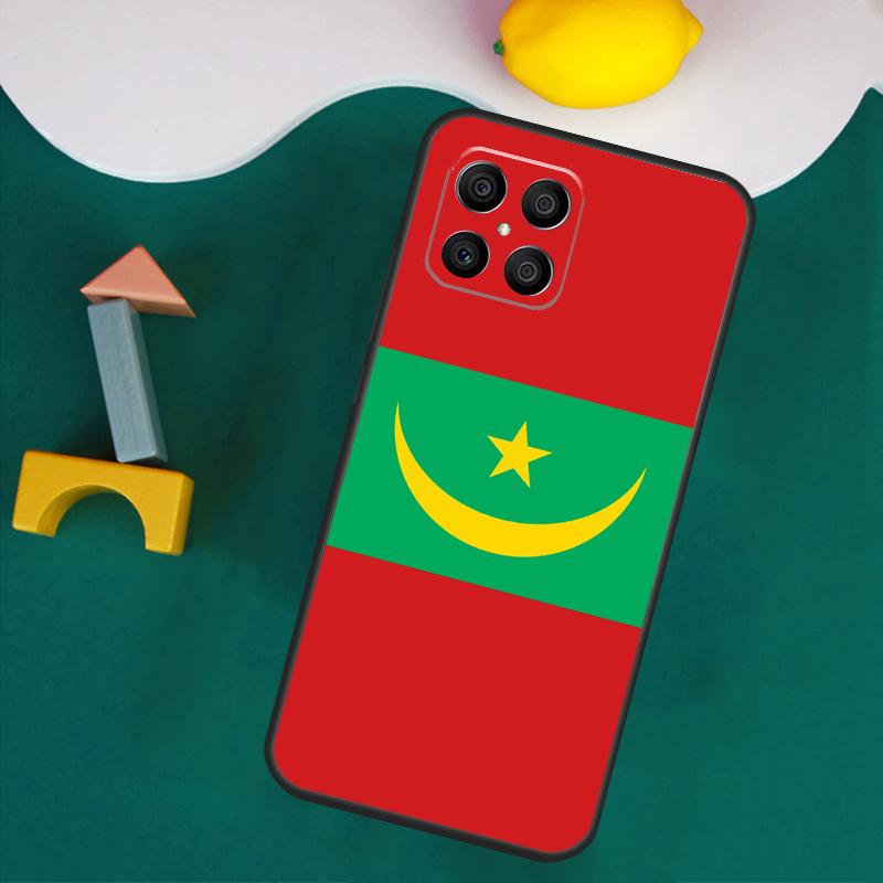 Чехол с флагом Мавритании для Honor 200 Lite 50 70 90 X9a X8a X8 X9 X8b X9c X9b Honor Magic 5 6 Pro 7 Lite