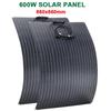 600 Вт 300 Вт комплект солнечных панелей 18 В гибкие монокристаллические солнечные элементы зарядное устройство для кемпинга на открытом воздухе яхты автодома автомобиля лодки