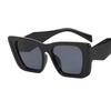 Fashion Square Sunglasses Woman Vintage Cat Eye Design Sun Glasses Female Male Personality Cool Retro Black Cateye