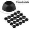 20pcs Dome Shaped Bull Nose Rubber O For Rings for LPG Gas Regulators Suitable for BBQ Bottle Gas Seal Replacement