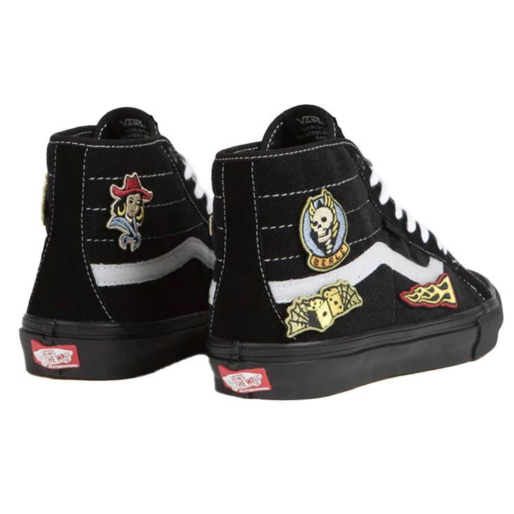 Илайджа Берле x Vans Skate Sk8-Hi Decon Черные Унисекс Кроссовки VN0A5KYBBKA