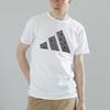 Adidas Футболка с коротким рукавом и круглым вырезом, с принтом логотипа, унисекс, цвет белый, черный ADICLTSPSTK-WGY