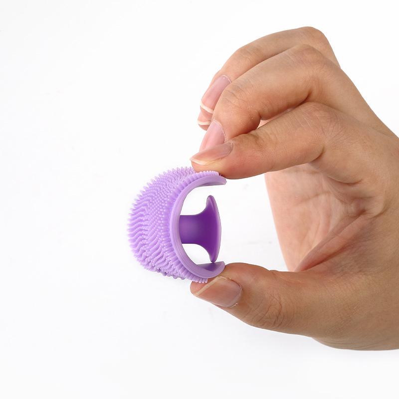 Silicone Facial Cleansing Brush Blackhead Removal Pore Cleaner Exfoliator Face Scrub Brush Massager Skin Care Beauty Tools