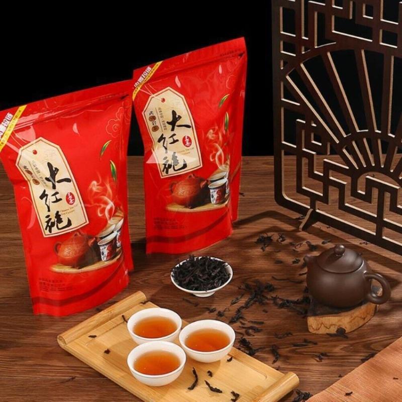 New Tea Wuyishan Strong Fragrance Dahongpao Rock Teabags Carbon Roasted Gift Tea