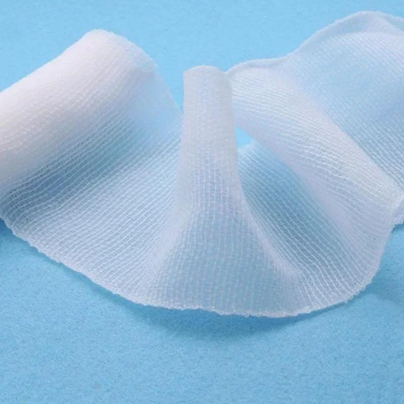5 Rolls of New PBT Elastic Bandages with Breathable Mesh Bandages for Fixing Wounds Outdoor Fracture Survival Emergency Tools