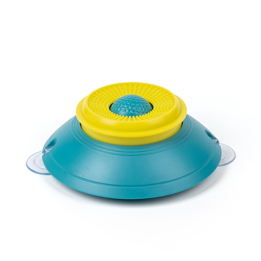 Anti-Choking Dog Licking Bowl Food-Grade Non-Slip Base Liquid Slow Bowls with Rolling Ball Massage Dot Cat Treat Bowl