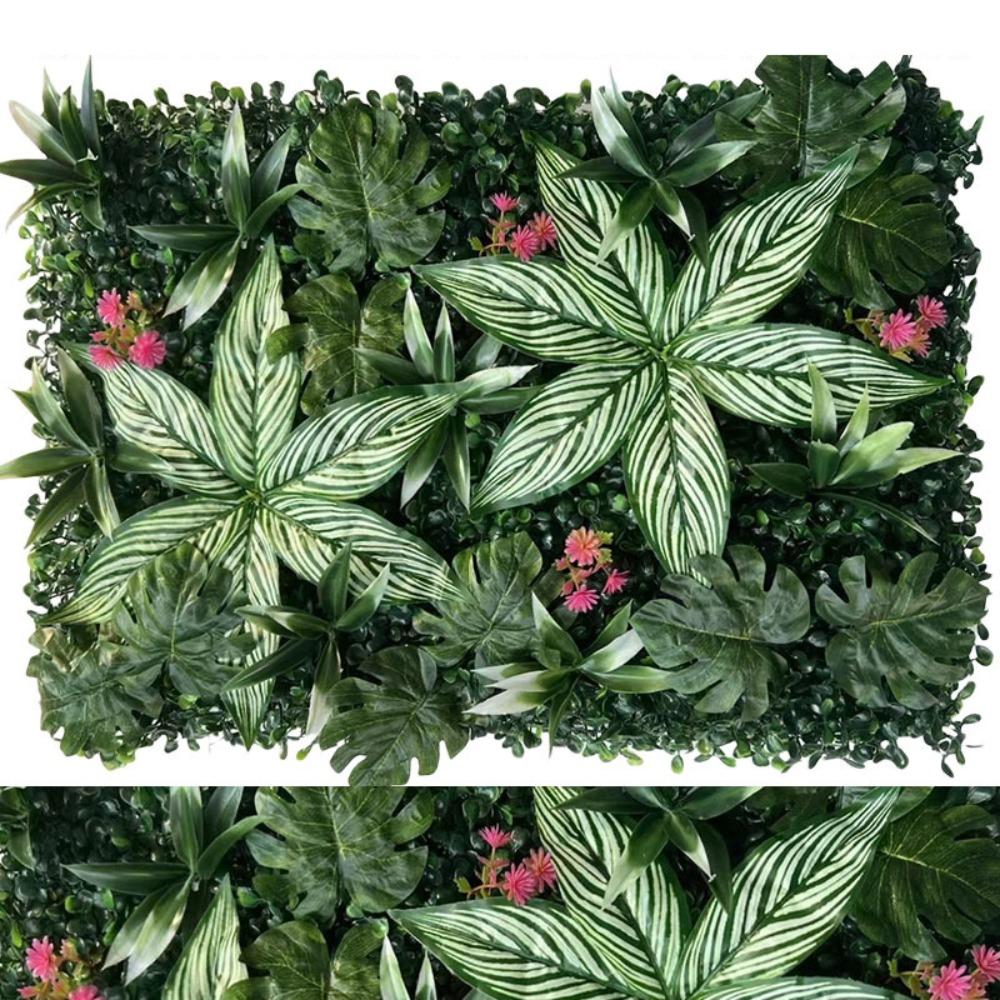 Цветок Искусственное Растение Стеновая Панель Сделай Сам Симуляция Лист Клена Дом Сад Забор