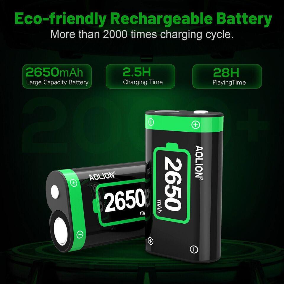 Для XBOX ONE Dual Charger Dock Station Controller Charger Аккумуляторная батарея