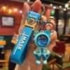 Cartoon Cute Creative Lightning Bear Keychain Exquisite Couple Car Schoolbag Pendant Jewelry Keychain
