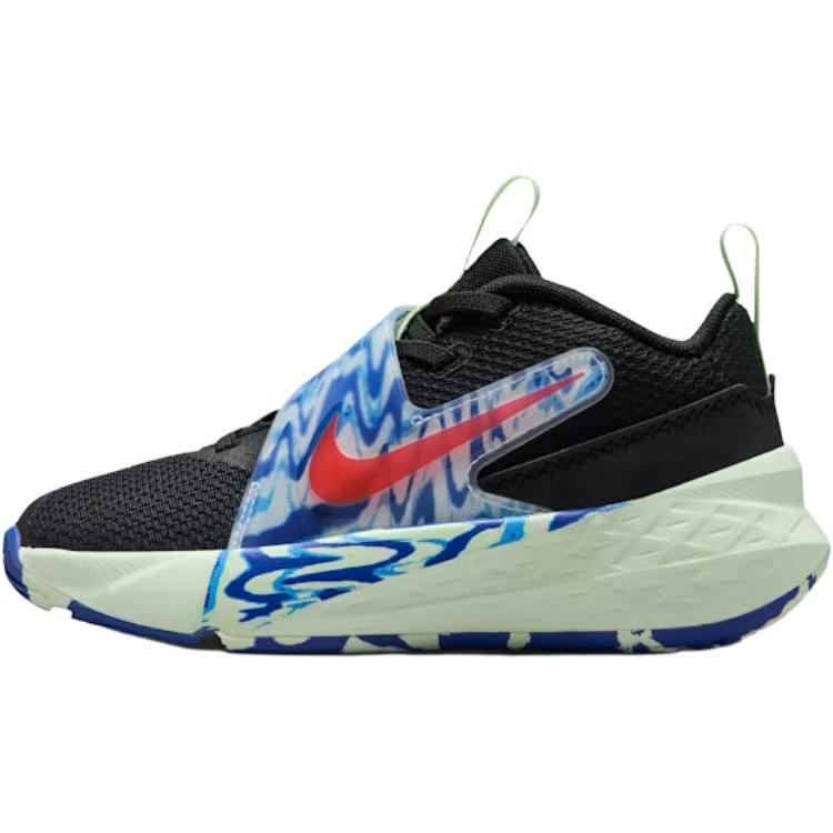 Nike Баскетбольные кроссовки Team Hustle D 12 Низкие Черные Детские IQ0814-001