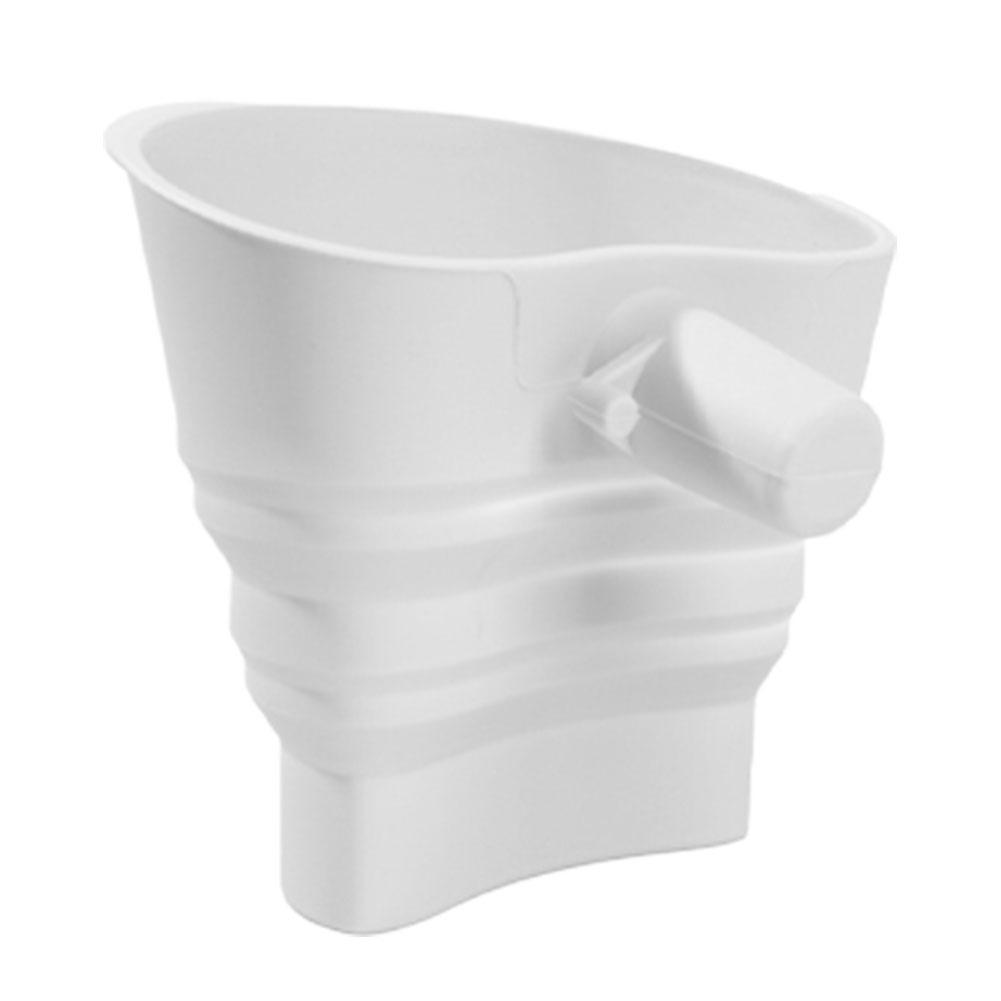 Миксер Насадка Воронка для муки Складная Перенос сухих ингредиентов Силиконовая воронка для муки под углом 30 градусов для миксера Экономия места