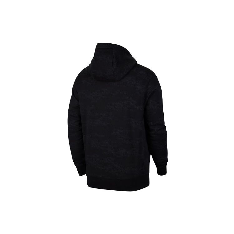 Nike Sportswear Casual Logo Print Hoodie Men Tops Black DJ4860-010