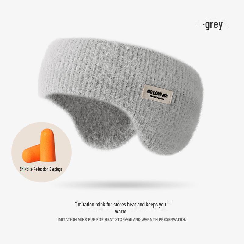 Зимние горнолыжные наушники для мужчин 2024 года: Ветрозащитный, двухслойный, крепится на голову и спину для езды на велосипеде на открытом воздухе