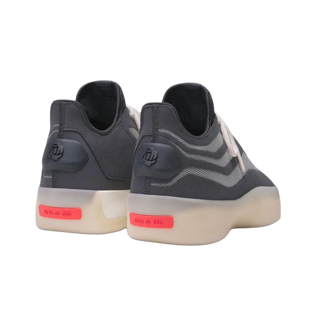 Fear of God Athletics x adidas II BASKETBALL Low Деррик Роуз Унисекс Кроссовки Серый Основной черный Красный HQ9426