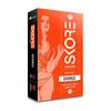 Dot Condoms with Orange Flavor (10 Pieces), Orange Flavored Condoms Skore
