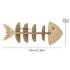 Fish Shaped Fish Bone Shelf Multi-layer Floating Shelf Wooden Wall Mounted Shelf  Indoor Organizer