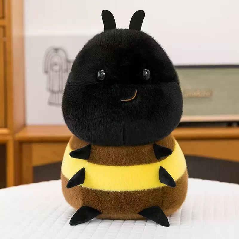 Милая Плюшевая Игрушка Пчелка Мягкое Набивное Животное Милые Плюшевые Пчелки Подушка Прекрасный Декор для Дома Подарок на День Рождения Для Девочек Мальчиков