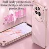 XINLI For Nothing Phone (3a) Pro Case Ring Kickstand Electroplating TPU Phone Cover