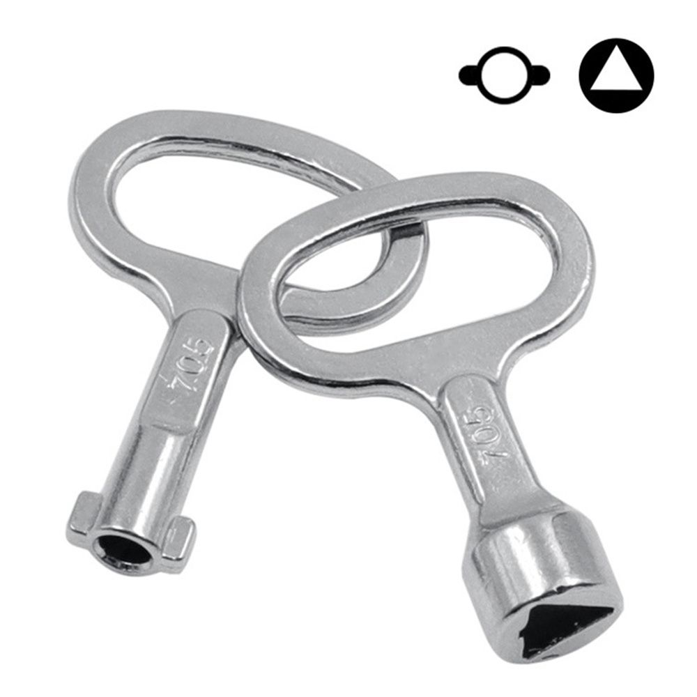 Trains Utility Key For Electric Cabinets Elevator Door Lock wrench Plumber Triangle Key Valve key