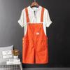Мужской комбинезон Y2K Bib Shorts Casual Summer Briges Khaki Black Green