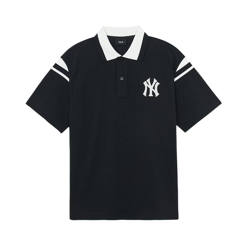 MLB Унисекс Поло New York Yankees SS25 3APQV0353-50BKS
