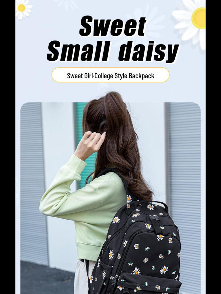 2024 Lightweight Large-Capacity Backpack for Junior/Senior High School Girls