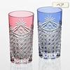 Kagami Crystal Edo Kiriko Pair Tumblers (TPS369-2835-AB)