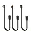 Зарядный кабель 26AWG Type C (розетка) - Mini USB (вилка) с передачей данных 480 Мбит/с для узких мест и различных устройств
