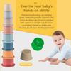 Baby Stacking Cup Toys Early Educational Intelligence Toy Folding Tower Toys Children Birthday Christmas Gift Toy Technology