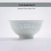Миска для лапши из белого фарфора селадон ZISIZ