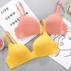 1Pc Women Breathable Seamless Bra Thin Female's Bra Sexy Nylon Push Up Underwear No Wire
