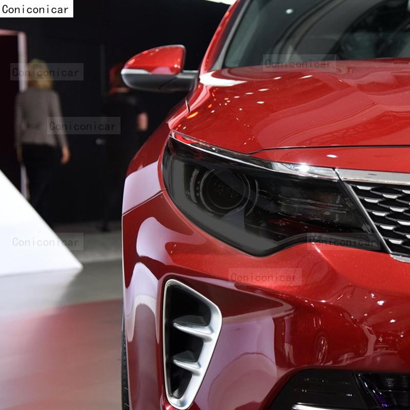 Для Kia Optima K5 2016- Автомобильный Внешний Фонарь Фары Антицарапина Передняя Фара Тонировка Защитная Пленка из ТПУ Аксессуары для Ремонта Наклейка