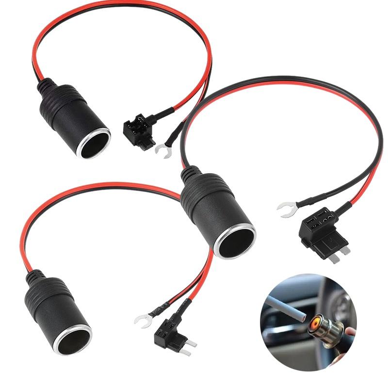 Mini Micro Car Fuse Box With Wire Harness Protector For Car Dash Cameras Low Voltage Compact Size