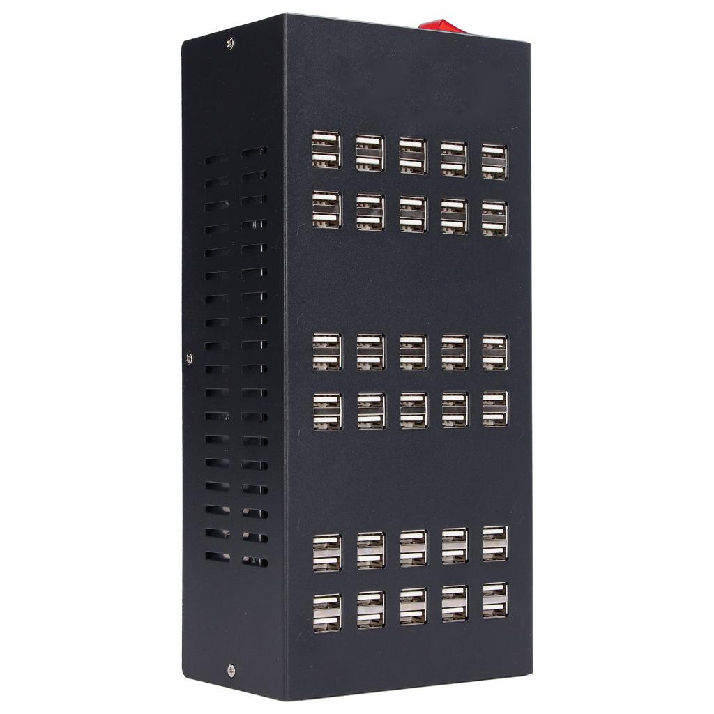 USB зарядное устройство с несколькими портами, двухрядная быстрая зарядка, рядная розетка, электростанция, вход 220 В 50 Гц