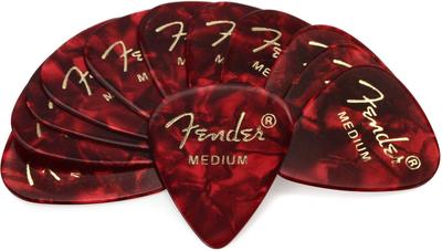 Pick 351 SHAPE PREMIUM PICKS КРАСНЫЙ СРЕДНИЙ, МОТО(12 УПАКОВКА)