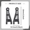 1:18 RC Car Front Upper Suspension Arms Easy to Install Modification Directly Replace Parts for