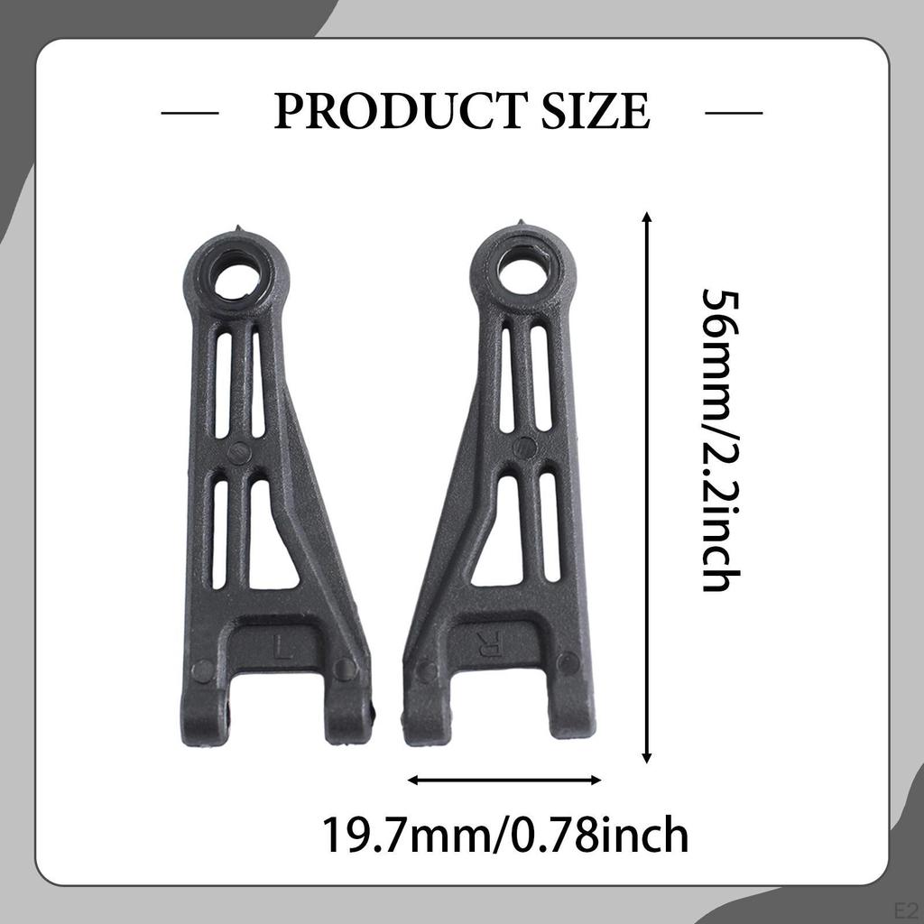 1:18 RC Car Front Upper Suspension Arms Easy to Install Modification Directly Replace Parts for