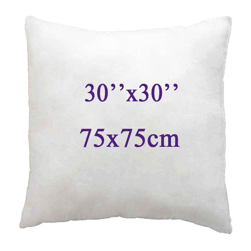 Luxurious Polyester Hollowfiber Cushion Inner Pads With White Cover For Ultimate Comfort