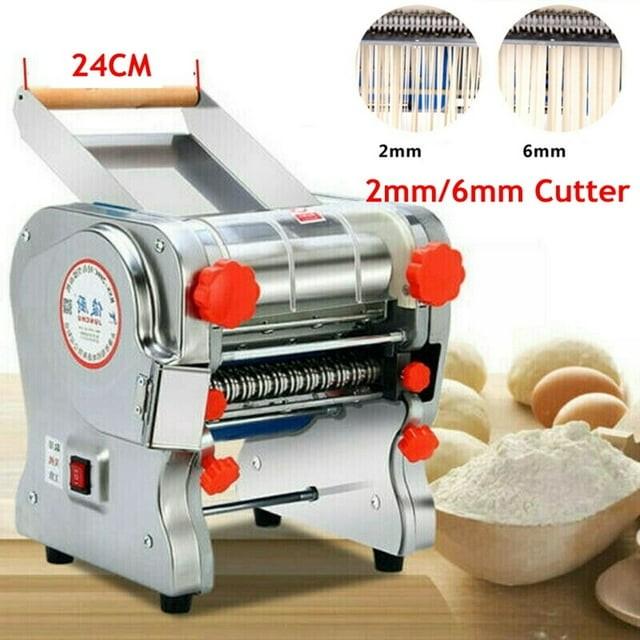 24cm Pasta Maker Electric Noodle Press Machine Cutter Spaghetti 2mm/6mm