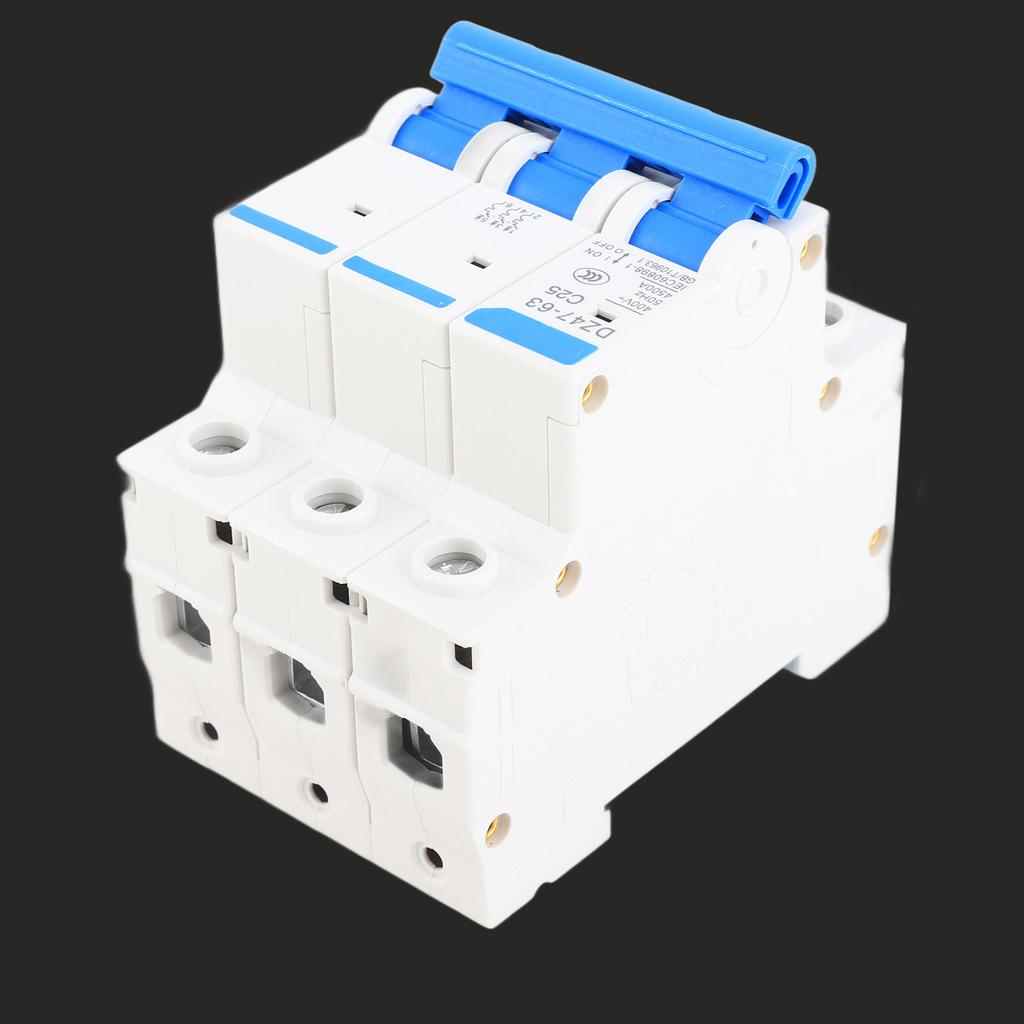 DZ47‑63 C25 3P 25A 400V Миниатюрный УЗО УЗО