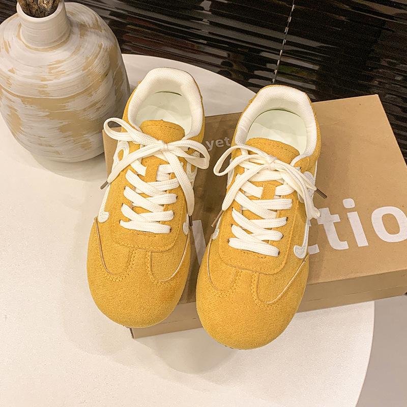 Ретро обувь Dexun 2025 весна женская обувь новая на плоской подошве обувь Форреста Гампа спортивная обувь легкая повседневная мягкая подошва одинарная обувь