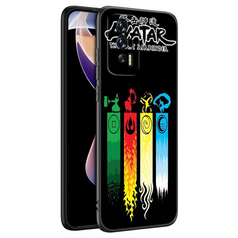 Avatar The Last Airbender Black Phone Case For Xiaomi Redmi 7A 8A 9A 10A 11A 9C 10C 12C 13C 11 Prime A1 A2 + 12 4G Note 9T 12R