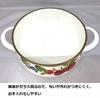 Fuji Enamel Pot 20cm Fruitus Collection 2 Two-Handed FTC-20W