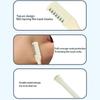 5PCS/10PCS Double Sided Nose Hair Trimmer 360 Degree Nose Hair Scraper  Hair Removal