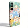 Cartoon Dog Pattern Glossy Film Hard PC Phone Case for Xiaomi Redmi Note 15 13 12S 12 11S 11 10 9 Pro Plus Max 4G 5G