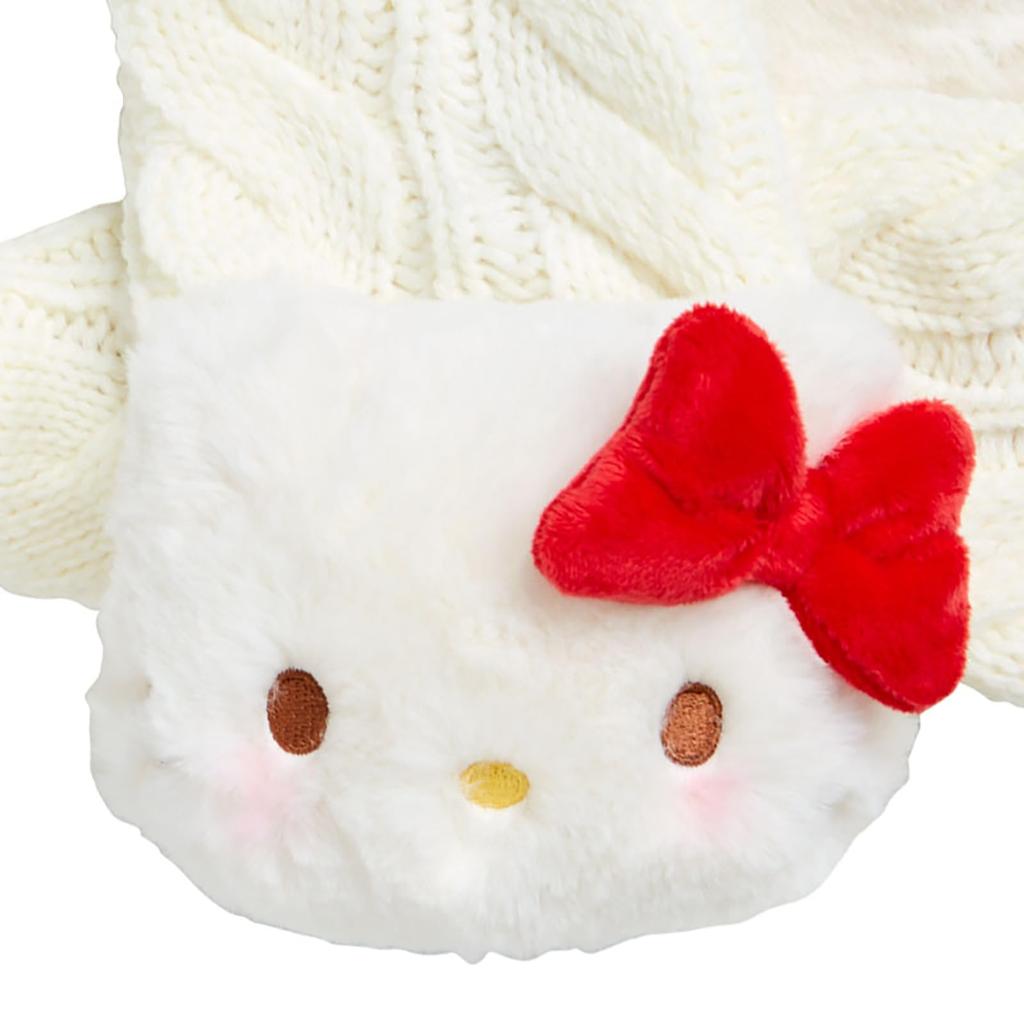 Kids Knit Scarf Hello Kitty for Children Cold Protection 252204 [Sanrio]