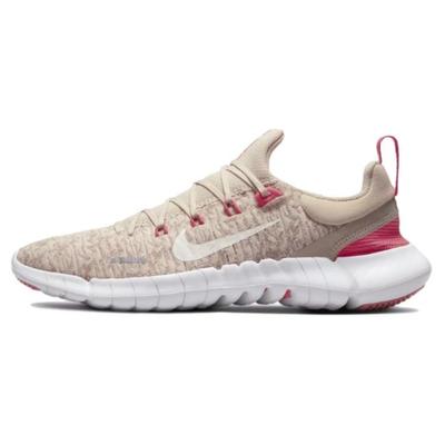 Free Run 5.0 Next Nature Sanddrift Sea Coral Женские кроссовки Кремовый Парус Небесно-Золотой CZ1891-102