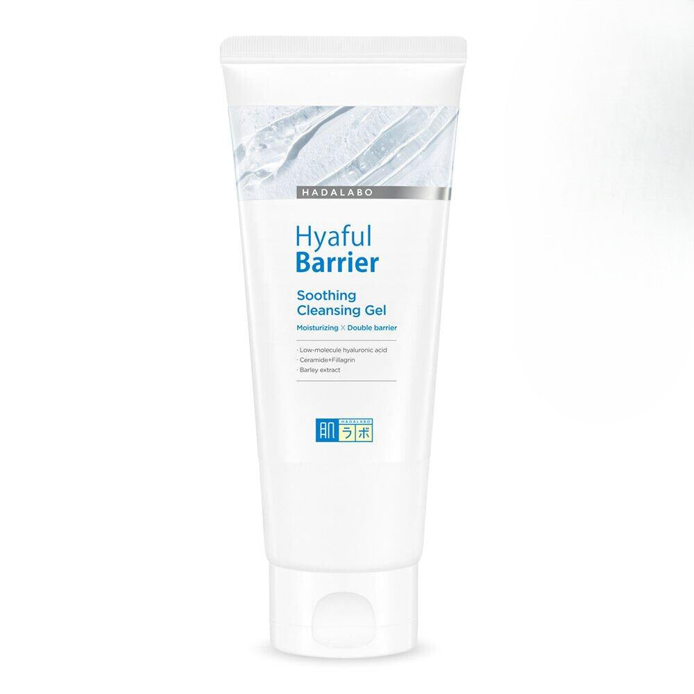 HADALABO Hyaful Barrier Успокаивающий очищающий гель 150г